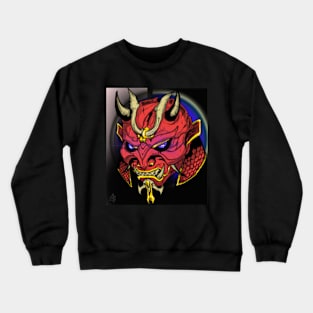 Samurai Oni Crewneck Sweatshirt